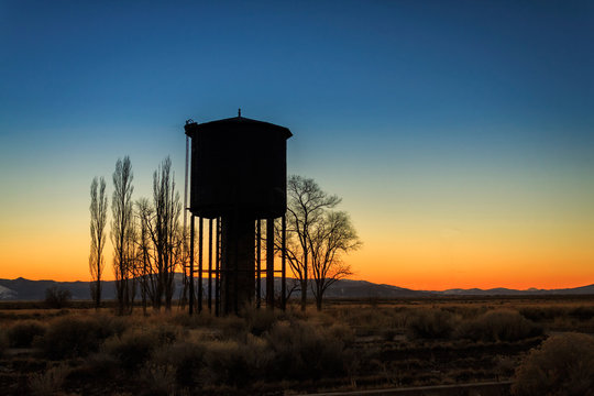 Blue Hour Water Tank