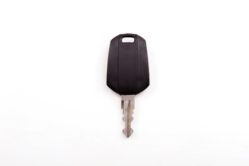 Car key isolated on white background