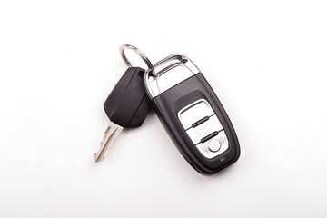 Car key isolated on white background - Powered by Adobe