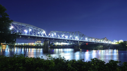 Alexandra Bridge at Night