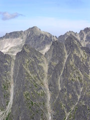 Tatry Słowackie widok z Koprowego Wierchu