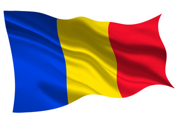 ルーマニア　 国旗　旗　アイコン 