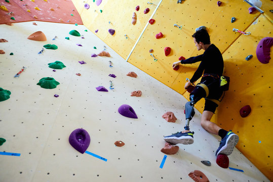 No limits for disabled climber