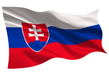 スロバキア　 国旗　旗　アイコン 