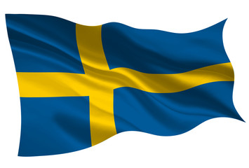 スウェーデン　 国旗　旗　アイコン 