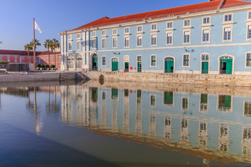 Vista da Ribeira das Naus em Lisboa
