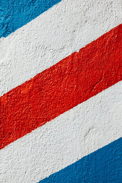 The multi-colored bright stucco