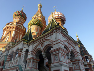 Fototapeta na wymiar Basiliuskathedrale in Moskau