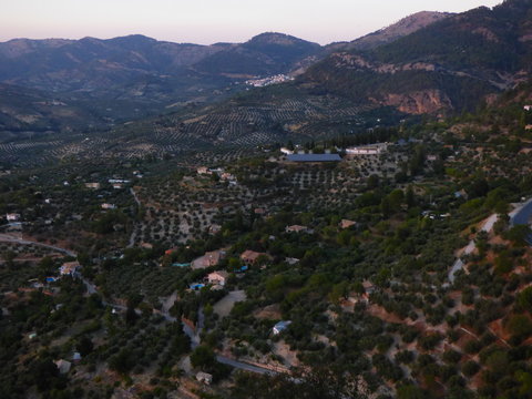 La Iruela en Cazorla, pueblo de Jaen en Andalucia (España)