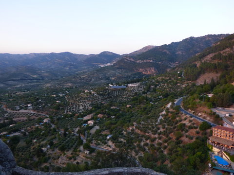 La Iruela en Cazorla, pueblo de Jaen en Andalucia (España)