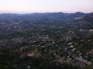 La Iruela, pueblo de Jaén junto a Cazorla en Andalucia (España)