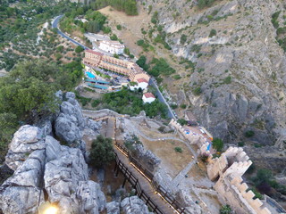 La Iruela, pueblo de Jaén junto a Cazorla en Andalucia (España)