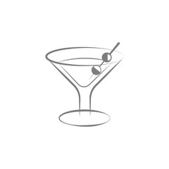 martini glass icon. Web element. Premium quality graphic design. Signs symbols collection, simple icon for websites, web design, mobile app, info graphics