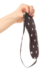 Mask for sleep in hand