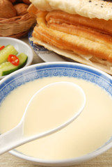 China traditional food - soy bean milk