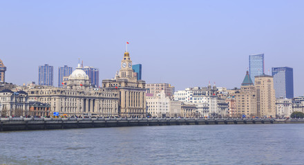 Fototapeta na wymiar Shanghai Bund