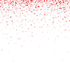 Obraz premium Love valentine's background with pink hearts.