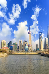 Obraz na płótnie Canvas Shanghai architectural landscape
