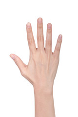 conceptual picture of hand with bracelet trying to catch the light that come from the background