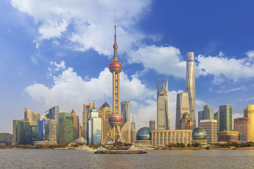 Obraz premium Shanghai architectural landscape