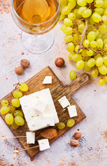 wine and cheese