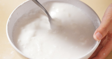 Making cookies for dough
