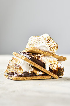 Rusti Graham Cracker Smores with Homemade Marshmallows