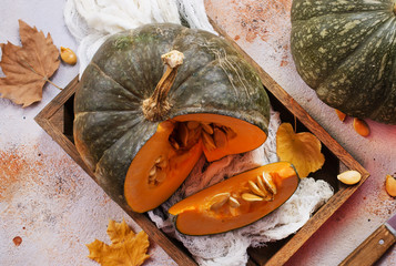 raw pumpkin