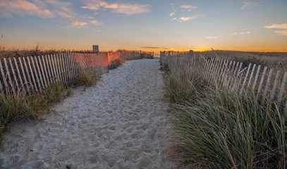 Dunes at sunrise