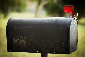 Mail Box with copy space.