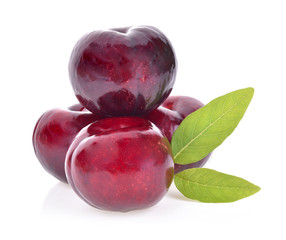 Cherry isolated on white background