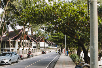 Fototapeta na wymiar Streets of Phuket Island, Thailand
