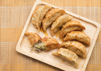 Japanese dumpling called Gyoza