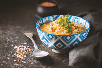 Red lentil soup