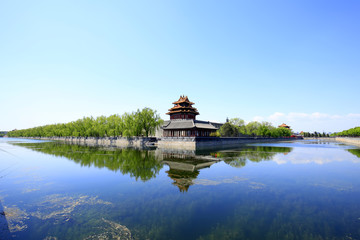 Fototapeta premium The Forbidden City turrets