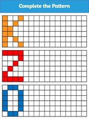 Education logic game for preschool kids. Vector Illustration