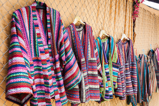 Hill tribe shop on mountain in Chiang Mai Thailand