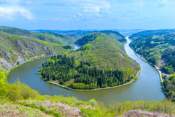 Saar loop at Mettlach