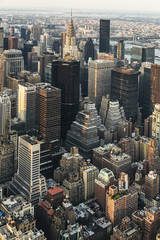 Fototapeta na wymiar Skyline of New York City.