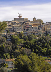 Medieval village of Cagnes Sur Mer, French Riviera, France