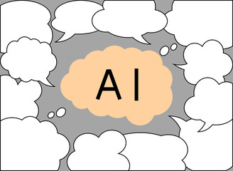 人工知能　吹き出し