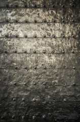 Fototapeta premium highly detailed grunge metal background