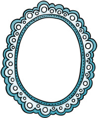 Decorative frame border design
