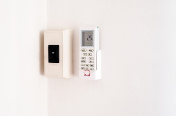 Remote Air Conditioner and Electronic Breaker on-off on wall