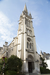 Fototapeta na wymiar Saint martin church, Pau,France