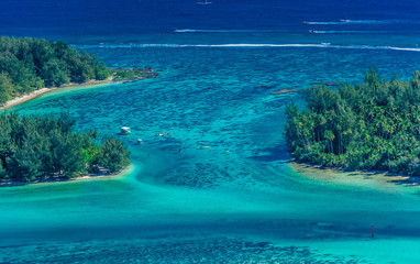 lagon de Polynésie 