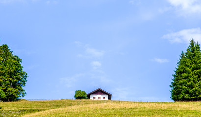 Fototapeta na wymiar bavarian farmhouse