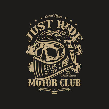 Motorcycle Club Illustration