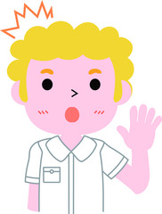 10_Blonde Western male student surprised.eps