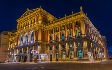 Wiener Musikverein Building, Vienna, Austria